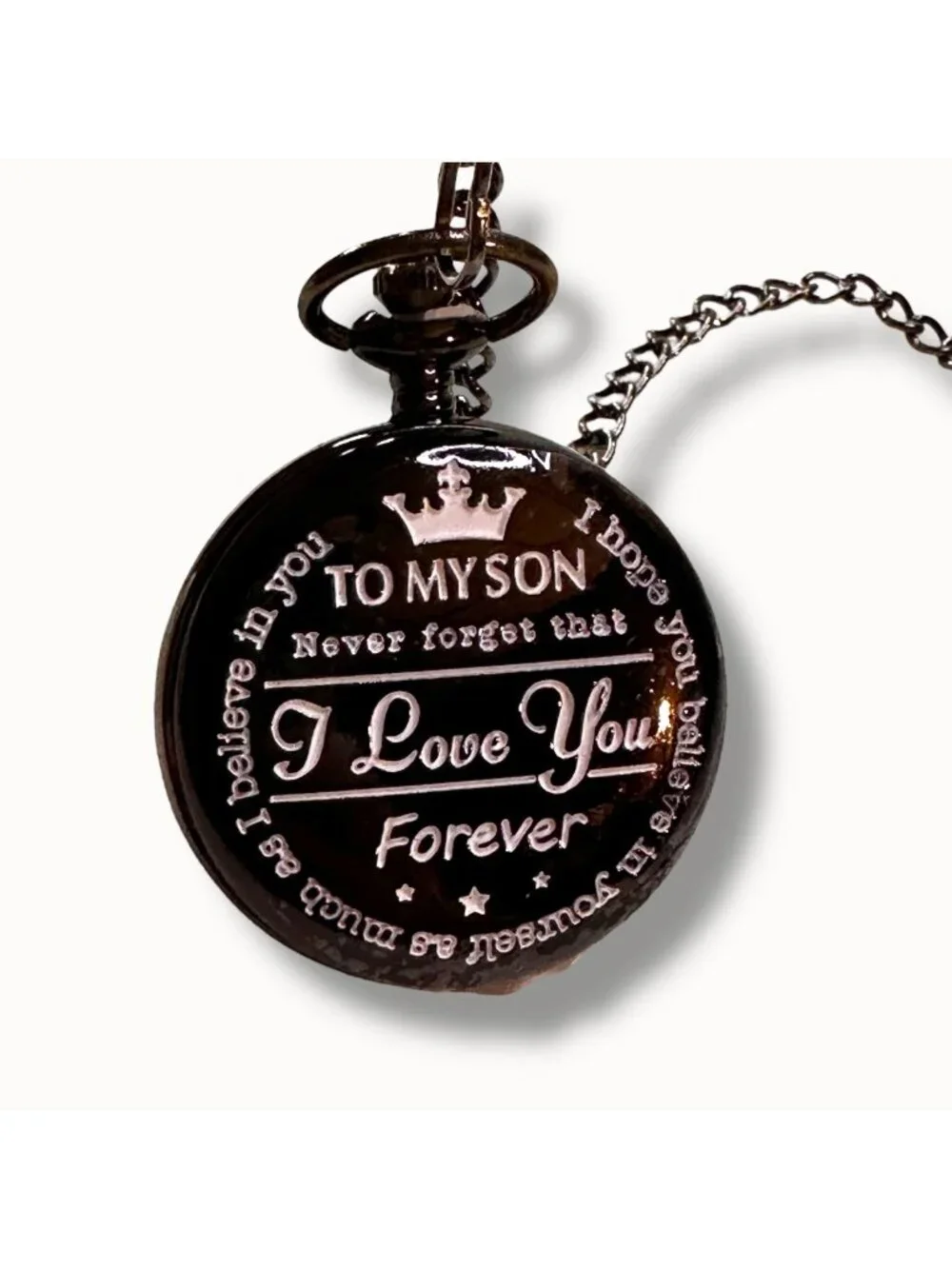 Engraved Pocket Watch 